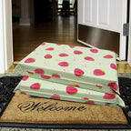 Poly Mailers 6x9 Inch 100 Pcs - Strawberries printed Shipping Bags, 2.4mil Thickness, Waterproof and Tear Resistant Mailing Envelopes, Self-Sealing Packaging Bags for Small Business