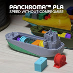 Panchroma PLA Grey 3D Printer Filament, 1.75mm, 1kg Spool, Easy to Print, High Speed Printing, Tangle Free, AMS Compatible, Perfect for Toys, Decor, Miniatures, Models & Cosplay