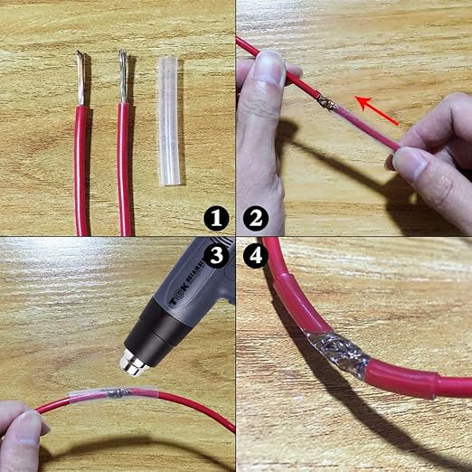 XHF 3/8 Inch 3:1 Waterproof Clear Heat Shrink Tubing Marine Grade Wire Cable Adhesive Lined Tube Insulation Seal Against Moisture Corrosion and Air Leakage, 20 Ft