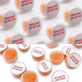 2 Gram 110 Packs Silica Gel Desiccant Canister,Orange to White Indicating Desiccants Capsules, Moisture Absorbers for Food Storage, Food Grade Desiccant Dehumidifiers