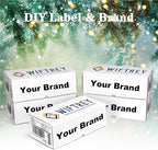 WIFTREY 25 Pack 12x6x4 White Small Shipping Boxes, 12 x 6 x 4 Corrugated Cardboard Mailer Box for Packaging Small Business