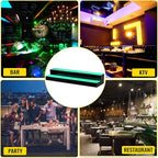 VEVOR LED Lighted Liquor Bottle Display Shelf, 2-Step 40-inch LED Bar Shelves for Liquor, Illuminated Home Bar Shelf with RF Remote & App Control 7 Static Colors 1-4 H Timing, Acrylic Lighted Shelf for 20 Bottles