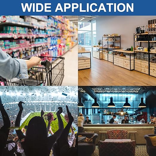 PATIKIL Fixed Wall Mount Retractable Belt Barrier, 2 Pcs 16.4 Feet Fixed Retractable Belt Barrier with Steel Case for Crowd Control Grocery Retail Store Stadium, Silver Tone/Black/Yellow
