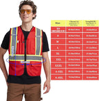 A-KSAFETY Custom High Visibility Reflective Safety Vest with logo