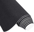 MAGZO Backed Adhesive Foam Padding 1/16" Thick x 12" W x 59" L, Black Thin Neoprene Sheets, Closed Cell Foam Sheet Roll