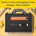 DECOHS 8 Pcs Polyurethane Foam Sheet- 16 x 12 x 1 Inch Cuttable Foam Inserts for Cases- Packing Foam Pads for Toolbox Camera Storage and Crafts