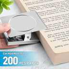 FINDMAG 8 Pack Clip Magnets Extra Large Magnetic Clips, Fridge Magnetic Christmas Light Clips, Clip Magnets Great for Home, Office, Whiteboard, Kitchen, Classroom - 2.2 Inch (Silver)