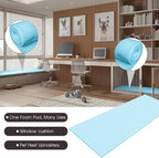 Amylove Polyurethane Foam 24" x 72" High Density Cushion Upholstery Foam Sheet for Seat Replacement DIY Projects Chairs Headboards Sofas Home(1/2" X 24" X 72",Blue)