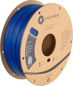 Polymaker PLA Filament, Blue 3D Printing PLA Filament 1.75mm 1kg - PolyLite 3D Printer PLA Filament, Dimensional Accuracy +/- 0.03mm, Compatible with Most 3D Printer, Blue