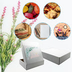 13x10x3 inch Shipping Boxes, White Corrugated Cardboard Box Literature Mailing Shipping Packaging Recyclable Storage Boxes and Craft Gifts Giving Products Business White Box Set of 20 (13''x10''x3'')