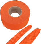 MECCANIXITY Braided Cable Sleeves Heat Shrinkable Fabric Sleeving, 1 3/8" 33ft Orange 2:1 Ratio Heat Shrinkable Cord Protector for Harness Cable, Network Cable Protection, Cable Management