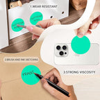 2 Inch Aqua Circle Stickers 500 Pcs,Permanent Color Coding Dots for Office,Home Organization, File Classification,Multipurpose Labels