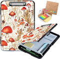 Heavy-Duty Plastic Storage Clipboard with Pen Holder, Low-Profile Clip, Clipboard Folder for Teachers and Offices