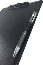 Trade Quest Clipboard Faux Leather Single (Black)
