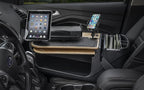 AutoExec AE-GMCD-PI-PS-PM-TAB-11M GripMaster Car Desk for Your Vehicle Workstation and Mobile Office, Natural with 400 watt Power Inverter, Printer Stand, Phone Mount and Tablet Mount