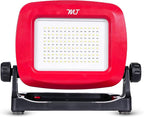 Master Tailgaters Pulse LED Work Flood Light Compatible with Milwaukee or Dewalt Battery | Bright White/Red Solid or Flashing Red Light Modes | LED Night Hunting Lights