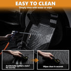 AIPOIL®TPE Floor mats Custom for 2021-2025 Grand Cherokee L(for 7 Seats) | All-Weather | Easy to Clean | All-Round Protection丨Full Set Automobile mats Accessories.