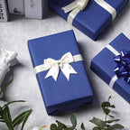 RUSPEPA Light Navy Blue Kraft Paper Roll - 18 inches x 100 feet - Recyclable Paper Perfect for for Crafts, Art, Wrapping, Packing, Postal, Shipping, Dunnage & Parcel