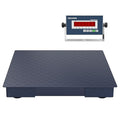 24"x24" Heavy-Duty Floor Scale, Precision Pallet Weighing with Digital Indicator for Warehouse Shipping (2500 lb x 0.5 lb), Navy