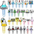 30 PCS Science Paper Clips Metal Paperclip Large Size Paper Clip Cute Bookmark Colorful Office Supplies Bookmark Clamp Desk Accessories Stationery for School Gifts for Christian