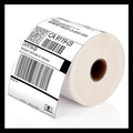 Roll [4 x 6 inch] x [500 Thermal Labels] Direct White Strong Adhesive Perforated Postage Shipping Printer Compatible with Zebra SNBC Epson Rollo (500 Labels, 1 Roll)