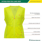 Shine Bright Safety Vest - High Visibility with Reflective Straps and Pockets – Premium, Soft, Durable, and Breathable