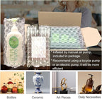 Inflatable Bubble Cushioning Wrap Roll Bottle Shipper Protector Sleeve 12"x164' Large Size Air Bubbles Packing Supplies for Fragile Items, Air Pillows for Shipping Moving Packaging Material