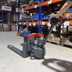 4400lbs Lithium-ion Electric Pallet Jack, 45"x27" Fork, 48V 50Ah Battery, Walkie Type Truck, Model EPT44