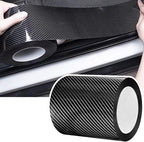 DGSL Car Door Edge Guards - Carbon Fiber Wrap Film - Door Sill Protection - Fits Most Cars (4In x 33Ft, Black)