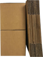 Amazon Basics Cardboard Moving Boxes, 15 Pack, Small, Brown, 16" x 10" x 10"