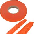 MECCANIXITY Braided Cable Sleeves Heat Shrinkable Fabric Sleeving, 3/8" 60ft Orange 2:1 Ratio Heat Shrinkable Cord Protector for Harness Cable, Network Cable Protection, Cable Management
