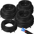 Sasylvia 1/4, 3/8, 1/2'' x 100 Ft, 3/4, 1, 1.5, 2'' x 20 Ft Split Wire Loom Tubing Wire Loom Assortment Split Cable Sleeves Bulk Flexible Electrical Conduit Protective kit
