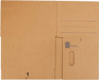 Amazon Basics Moving Boxes with Handles and Lids, 15x10x12 in, Brown, 20 Pack