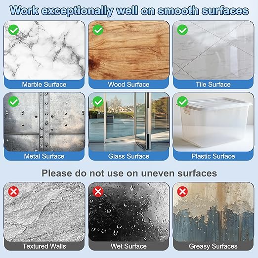 uxcell 30Pcs Double Sided Adhesive Pads, 2.36" x 1.18" Clear Removable Heavy Duty Mounting Tape Picture Hanging Sticky Adhesive Pad for Wall, Poster Picture, DIY Craft