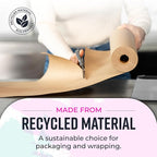 Bryco Goods 30" x 200' (2400") Brown Kraft Paper Roll - USA Made - Versatile for Different Arts and Crafts Projects - Pin Up Your Work Or School Notes - Create Vision Board for Your Bedroom