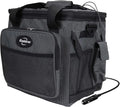 Koolatron Electric Portable Cooler Plug in 12V Car Cooler Bag, 26 qt (25 L) Black/Gray Soft-Sided Portable Car Fridge w/DC Power Cord, Adjustable Shoulder Strap, Cord Storage, Road Trip