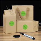 PARLAIM 3 Inch Round Color-Code Dot Stickers, 500pcs 3" Color Coding Circle Labels per Roll Dispenser Box for Inventory, Light Green
