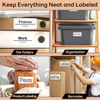 Compatible DYMO 30336 (1" x 2-1/8") Direct Thermal Multipurpose Labels, Address & Barcode Stickers for LabelWriter 450, 4XL, Rollo, Zebra – NOT for 550 & 5XL (12 Rolls / 6000 Labels), TRSTGIX