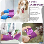 Treela 36 Pcs Self Adherent Bandage 4" X 5 Yard Wrap Breathable Cohesive Bandage Elastic Adhesive Tape for Stretch Athletic Sports Wrist Ankle(Purple)