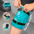 Medi Grade Knee Ice Pack Wrap - Reusable Ice Pack for Knee Injuries and Surgery Recovery - Dual-Fabric Knee Ice Pack with Cold-Retention Wrap - Flexible Ice Pack for Knee Injuries and Pain Relief
