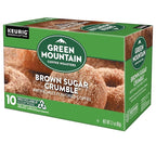 Green Mountain Coffee Roasters Brown Sugar Crumble Keurig Single-Serve K-Cup pods, Medium Roast Coffee, 60 Count (6 Packs of 10)