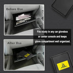 Car Insurance and Registration Card Holder | for BMW Ford Tesla Cadillac All Cars | Store Cards, ID License & Essential Documents | Premium Leather with Magnetic Closure