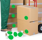 2 Inch Green Circle Stickers 500 Pcs,Permanent Color Coding Dots for Office,Home Organization, File Classification,Multipurpose Labels