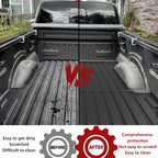 Truck Bed Mat Fit Ford F250 / F350 / F450 2017-2026 (6.75FT Bed), TPE All Weather Truck Bed Liner Cargo Liner SuperDuty Accessories