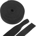 MECCANIXITY Braided Cable Sleeves Heat Shrinkable Fabric Sleeving, 7/8" 33ft Black 2:1 Ratio Heat Shrinkable Cord Protector for Harness Cable, Network Cable Protection, Cable Management