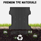 Truck Bed Mat Fit Ford F250 / F350 / F450 2017-2026 (6.75FT Bed), TPE All Weather Truck Bed Liner Cargo Liner SuperDuty Accessories