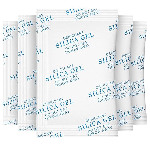 VacYaYa 500 Gram(2Packs) Food Grade Moisture Absorbers Silica Gel Packs Desiccant for Storage,Food Safe Dessicant Silica Gel Packets for Moisture Storage Control