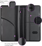 CoBak Car Registration and Insurance Holder - Vehicle Glove Box Car Organizer,Auto Truck Comparment Accessories Case with Magnetic Closure for Driver License,Cards