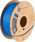 Polymaker PolyLite 3D Printer PETG Filament Electric Blue 1.75mm 1kg, Legacy PETG Formula, Reliable Everyday Filament, Strong Layer Bonding, Compatible with Most 3D Printers