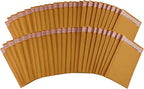 Amazon Basics Kraft Bubble Mailer, 6" x 10" (Internal Size - 5.75" x 9"), 50-Pack, Self-Seal, Brown